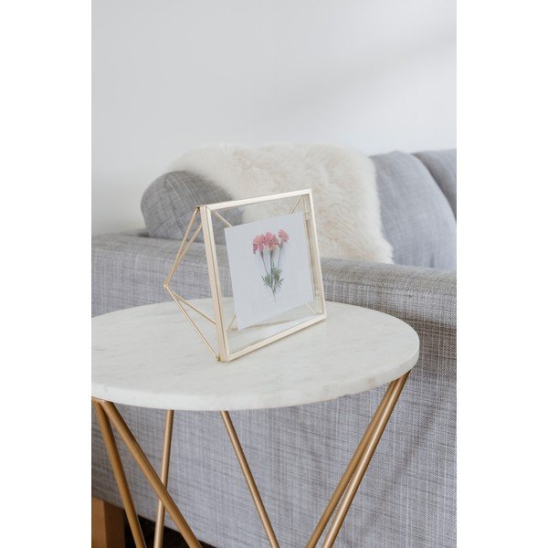 Kuldne metallist seinaraam 15x20 cm Prisma - Umbra-image-4