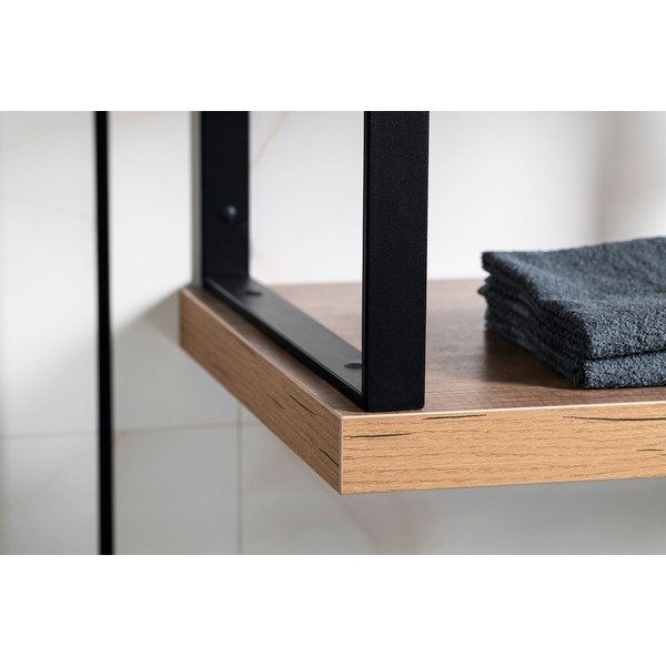 Must terasest tööpinna tugi  49x4 cm – Sapho-image-2