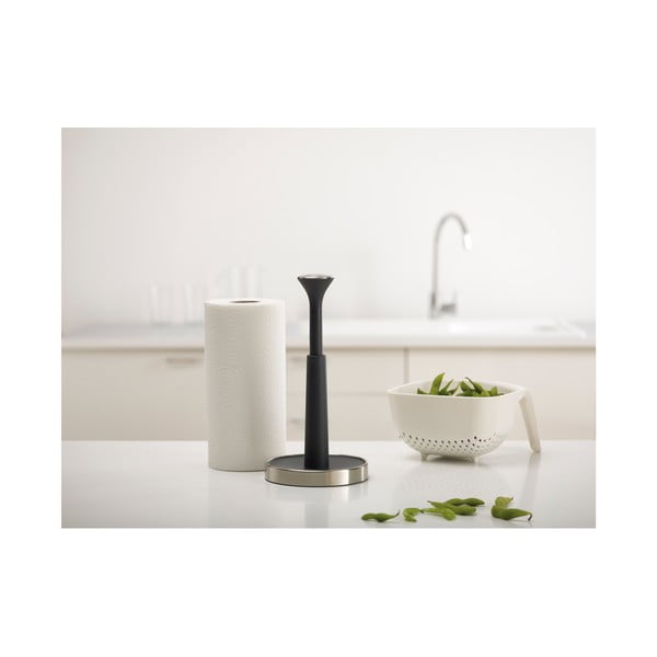 Must plastmass majapidamispaberi stend ø 16 cm Push&Tear™ – Joseph Joseph-image-3