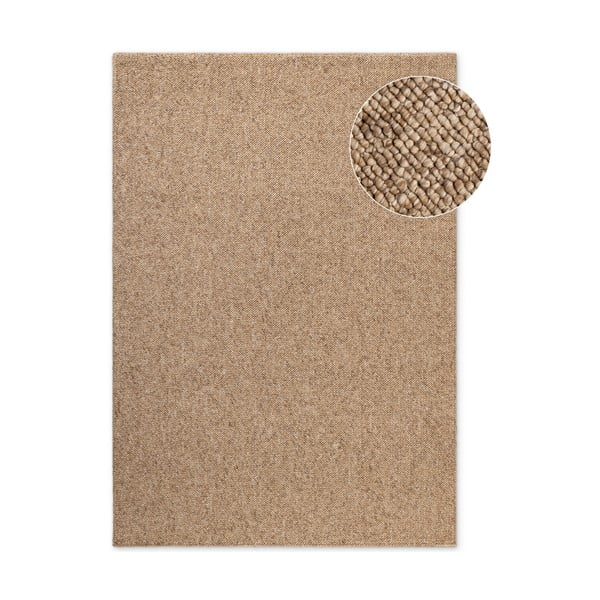 Helepruun pestav vaip 80x150 cm Rocco Caramel - Elle Decoration