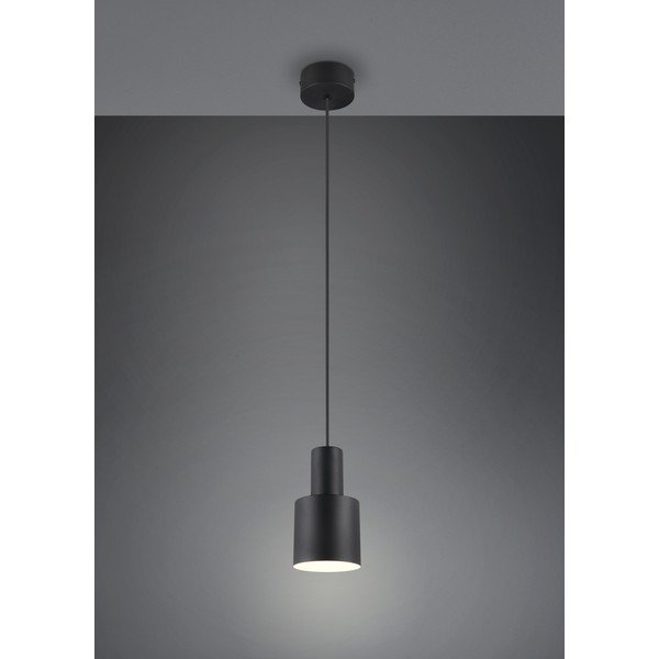 Must rippvalgusti metallist varjuga ø 12 cm Agudo - Trio-image-1