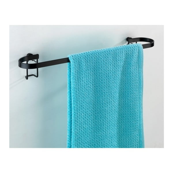 Must seinale paigaldatav rätikuhoidja Classic Plus - Wenko-image-4