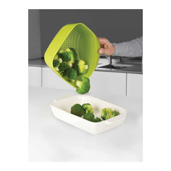 Suur roheline kuubikujuline sõelar Ruudukujuline sõelar - Joseph Joseph-image-2