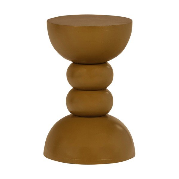 Ümmargune mangopuidust abilaud ø 35 cm Miel - WOOOD