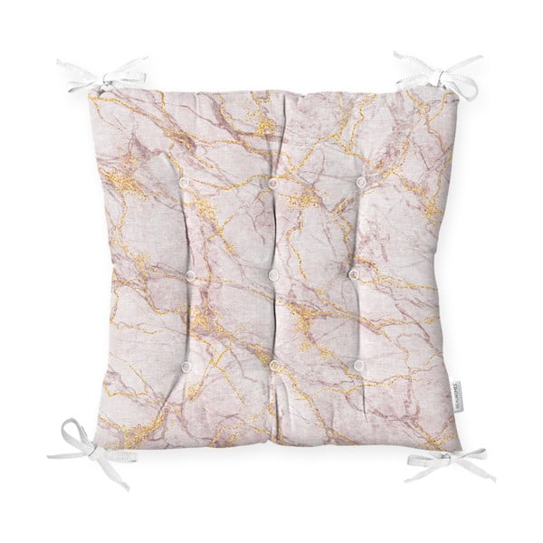 Puuvillasegust istmepadi Pinky Marble, 40 x 40 cm - Minimalist Cushion Covers