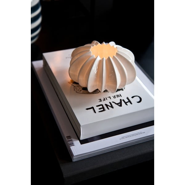 Valge portselanist küünlajalg , ⌀ 13,5 cm Stella - Kähler Design-image-1