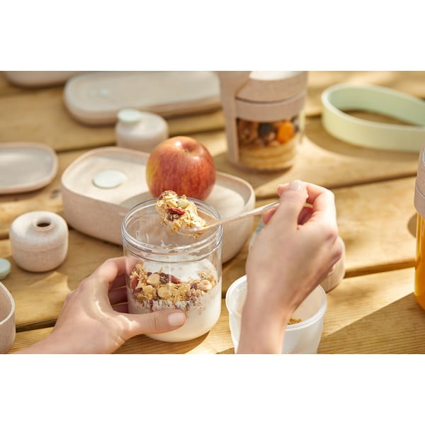 Jogurtikarp koos lusikaga To Go Organic - Lékué-image-1