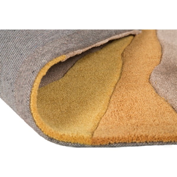 Kollane vaip Splinter, 120 x 170 cm - Flair Rugs-image-2