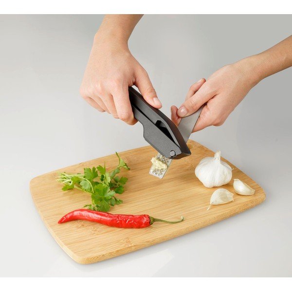 Hall ja sinine küüslaugupress Food & More - Fackelmann-image-1