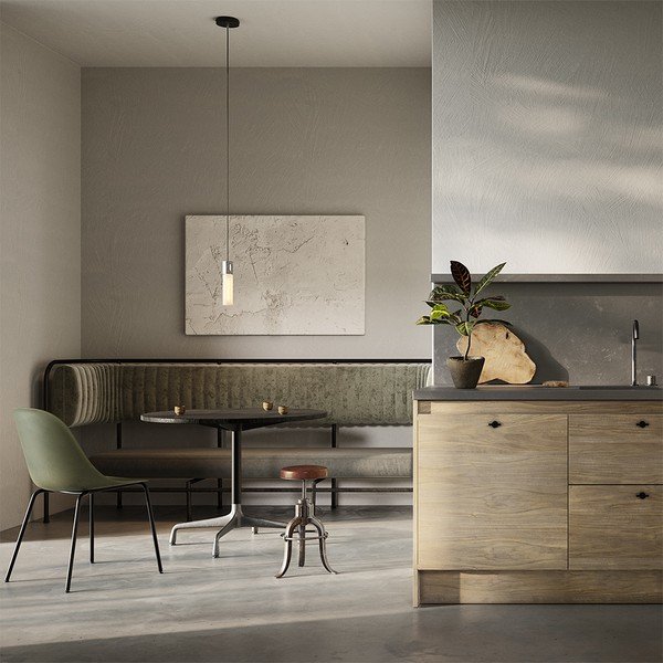 Hall dimmerdatav rippvalgusti ø 6 cm Basalt - tala-image-3