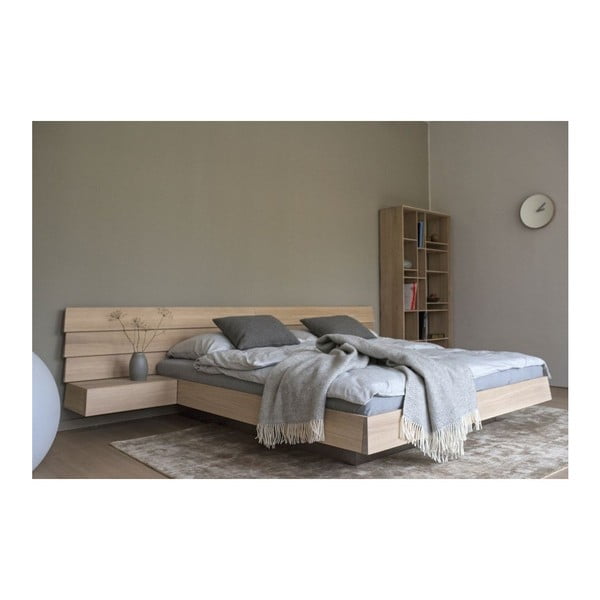 Postel z masivního dubového dřeva Javorina Tatran, 160 x 200 cm-image-3