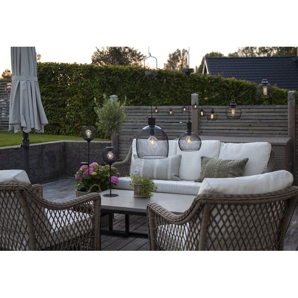 Välitingimustes kasutatav päikesepaneeliga LED lamp, kõrgus 45 cm Sunlight - Star Trading-image-4