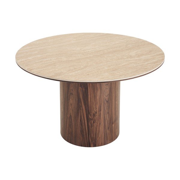 Ümmargune söögilaud keraamilise pealispinnaga, ø 120 cm Delphi - House Nordic-image-3