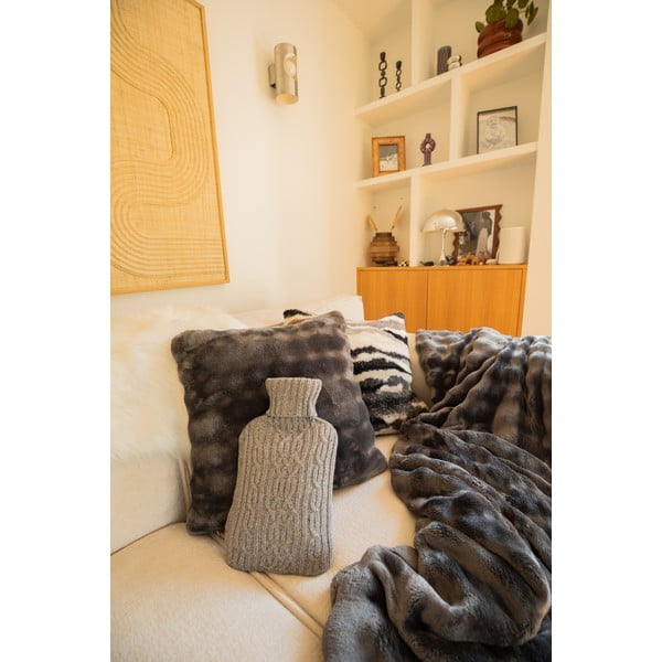 Hall mikroplüüsist tekk 150x200 cm Wave - Tiseco Home Studio-image-3