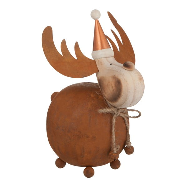 Dekorace J-Line Reindeer Met