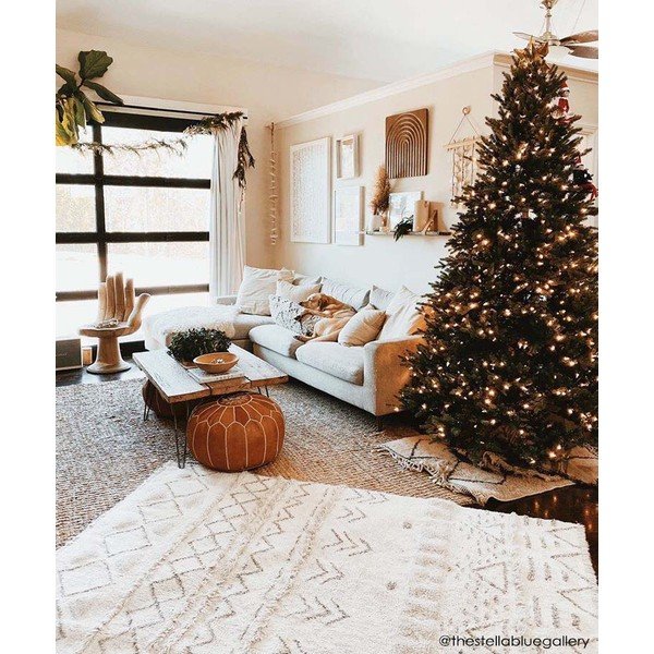 Kreem pestav käsitsi kootud villane vaip 170x240 cm Lakota Day - Lorena Canals-image-3