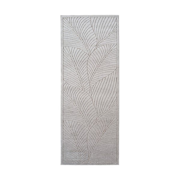Hõbedane sise- ja välistingimustes kasutatav jooksja 80x250 cm Nova 1203 - Ayyildiz Carpets