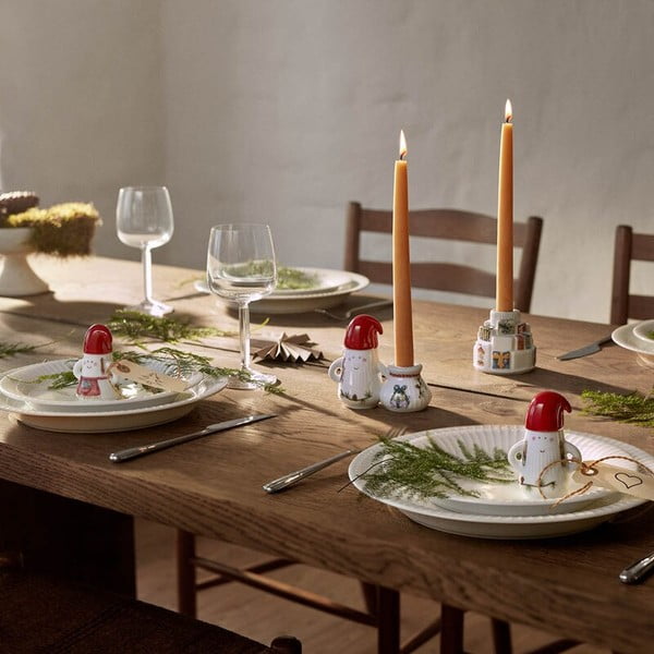 Keraamiline jõulumotiiviga küünlajalg Hammershøi Christmas Gifts - Kähler Design-image-3