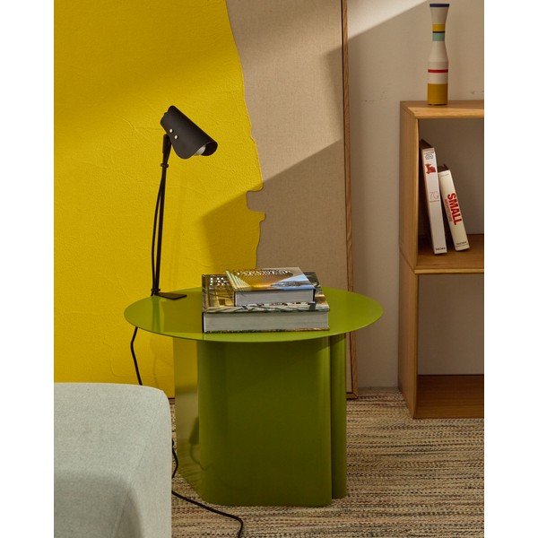 Must metallist klambriga laualamp (kõrgus 51 cm) Jula - Kave Home-image-3