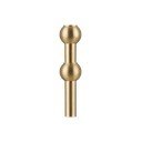 Messingist värvi metallvaas (kõrgus 10 cm) Nagel - STOFF Nagel