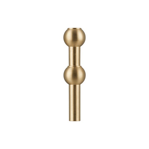 Messingist värvi metallvaas (kõrgus 10 cm) Nagel - STOFF Nagel