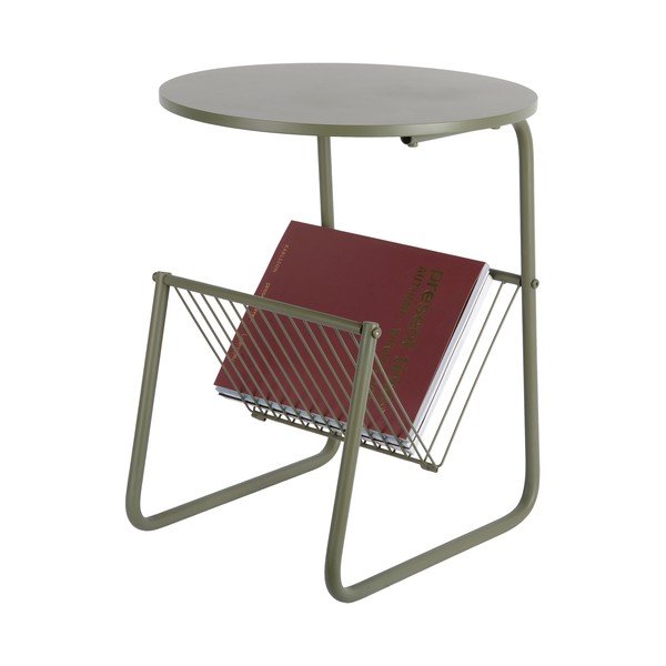 Metallist ümmargune abilaud ø 40 cm Riqueza Revista - Leitmotiv-image-2