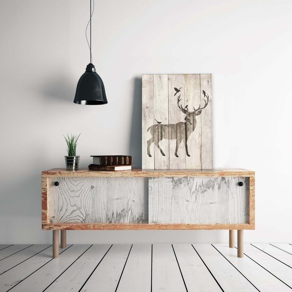 Puidust silt 40x60 cm Deer – Really Nice Things-image-1