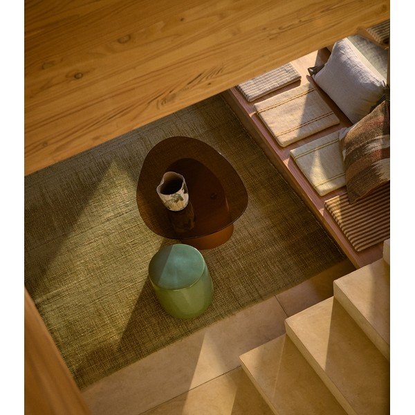 Klaasist pealispinnaga abilaud 47x48 cm Olir - Kave Home-image-3