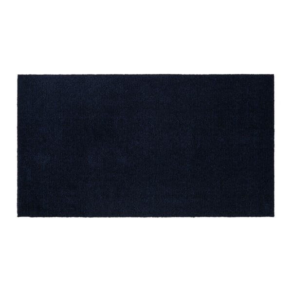 Tmavě modrá rohožka tica copenhagen Unicolor, 67 x 120 cm