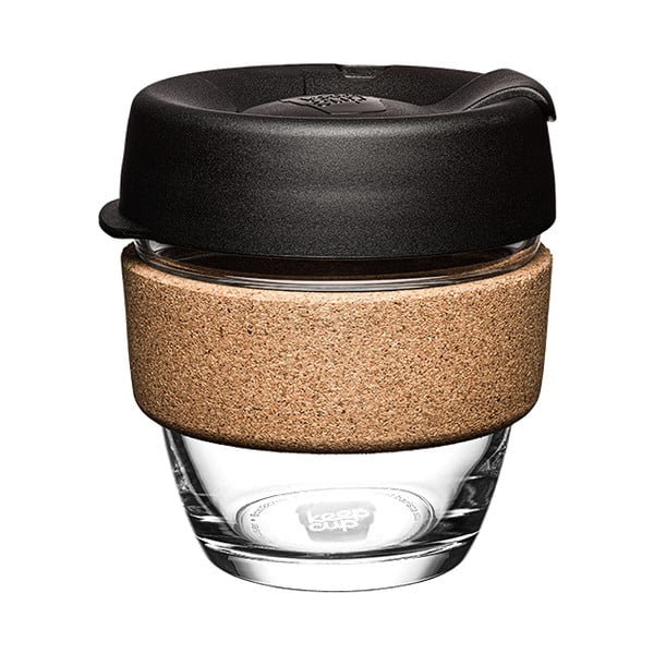 Must-pruun reisikruus 227 ml Black – KeepCup