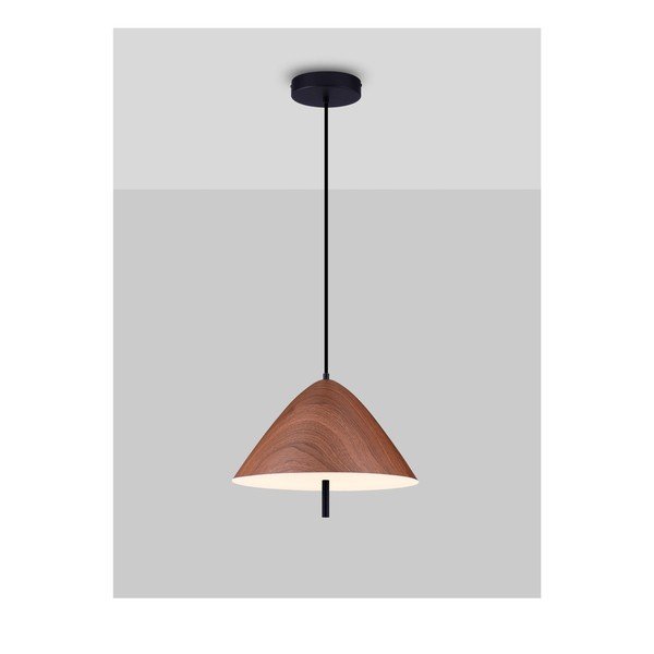Naturaalset värvi metallist LED-ripplamp metallvarjuga, läbimõõduga 40 cm Oros - Nova Luce-image-4