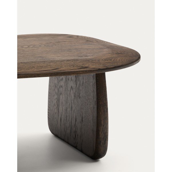 Tammepuidust abilaud 70x71 cm Pirita - Kave Home-image-4