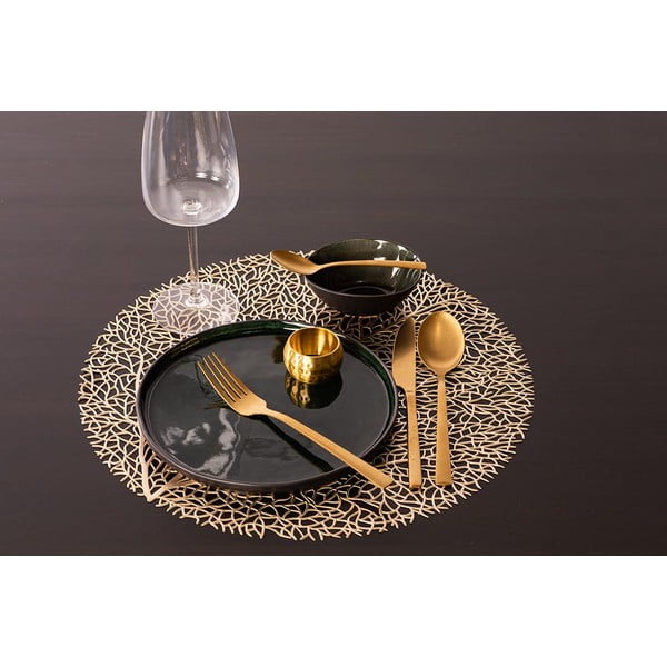 Kuldne taldrikutasku , ⌀ 38 cm - Tiseco Home Studio-image-1