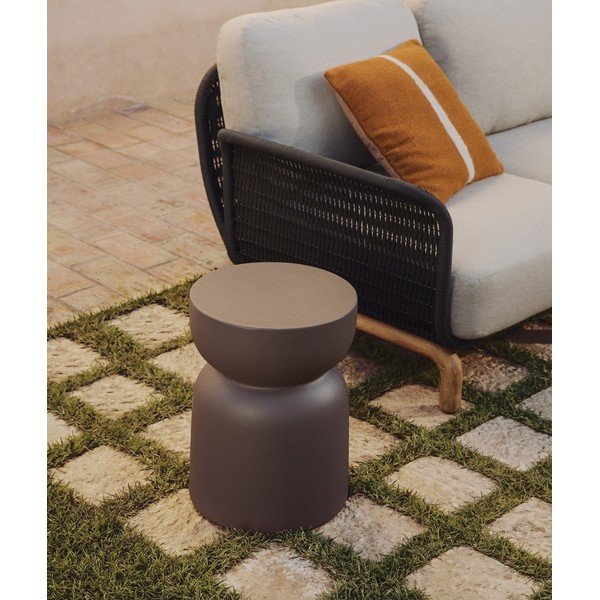 Betoonist ümmargune aialaud ø 32 cm Garbet - Kave Home-image-1
