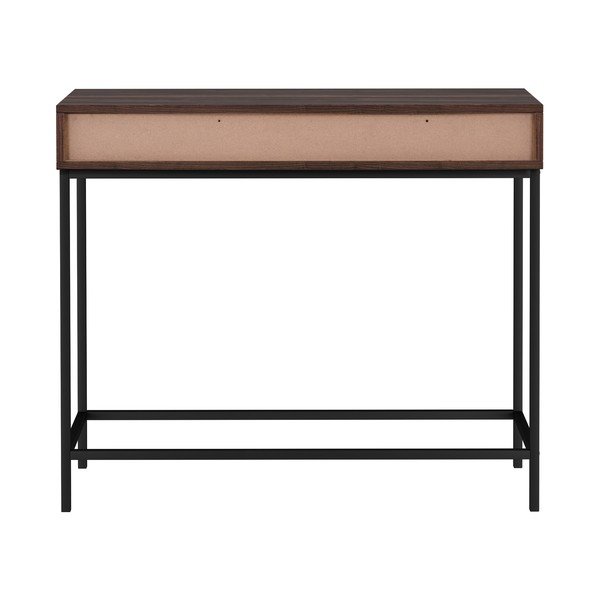 Tumepruun konsoollaud 35x90 cm Celine - Støraa-image-2