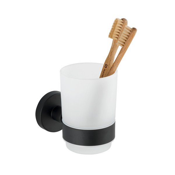 Mattmust seinale paigaldatav klaasist hambaharjatops Bosio - Wenko-image-2