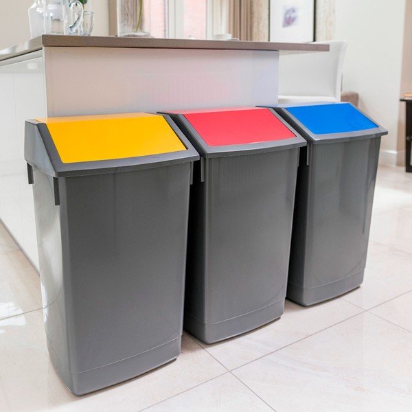 Komplekt 3 prügikasti, 60 l - Addis-image-1