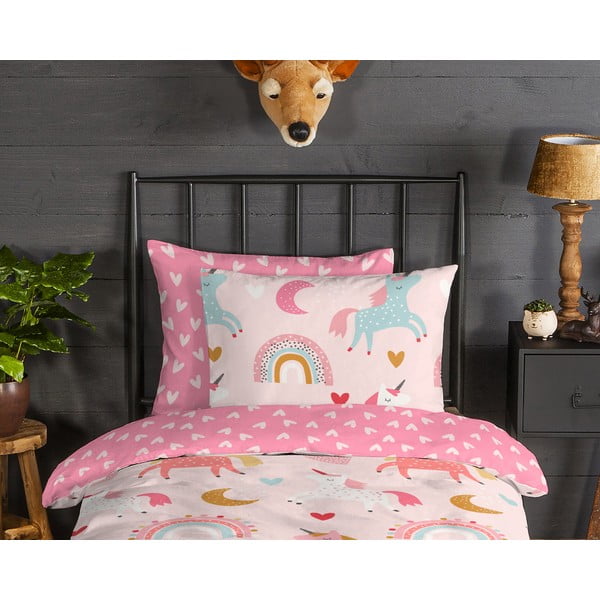 Flanell lastevoodipesu üheinimesevoodile 140x200 cm - Good Morning-image-1