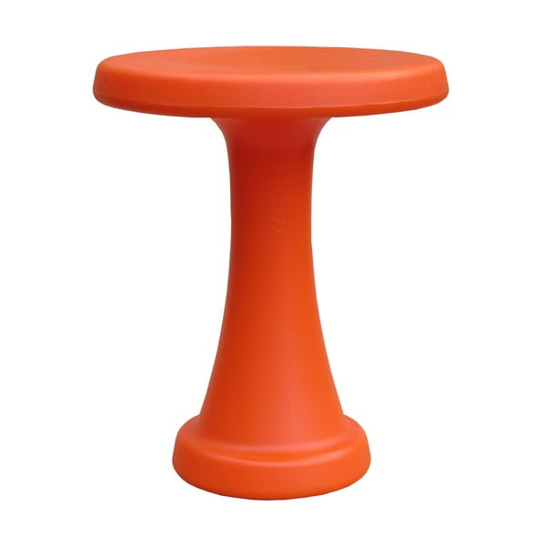 Oranžová stolička OneLeg, 32cm
