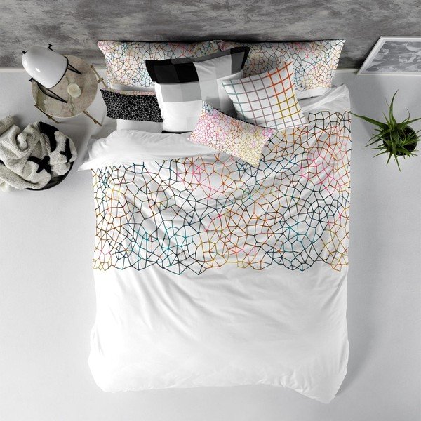 Puuvillane tekipadi , 200 x 200 cm Net - Blanc-image-2