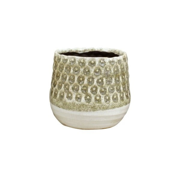 Pískově hnědý květináč z keramiky Strömshaga Anten, Ø 16 cm