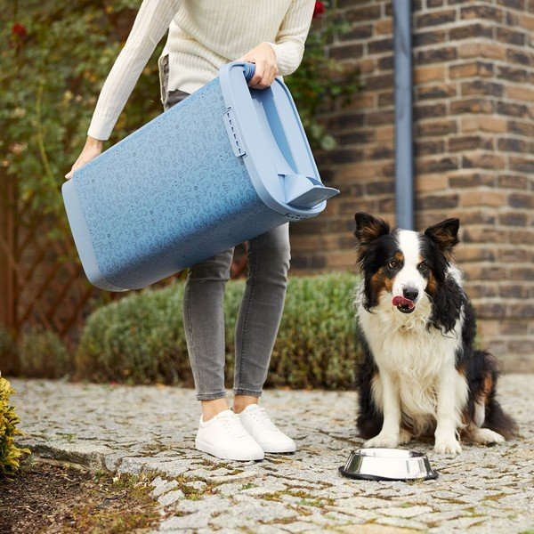 Sinine pelletikarp 50 l Cody - Rotho-image-3