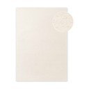 Kreemikas käsitsi kootud villane vaip 160x230 cm Puristic Knots - Elle Decoration