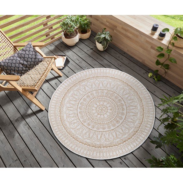 Kreem ümmargune vaip ø 120 cm Spirit - Hanse Home-image-1