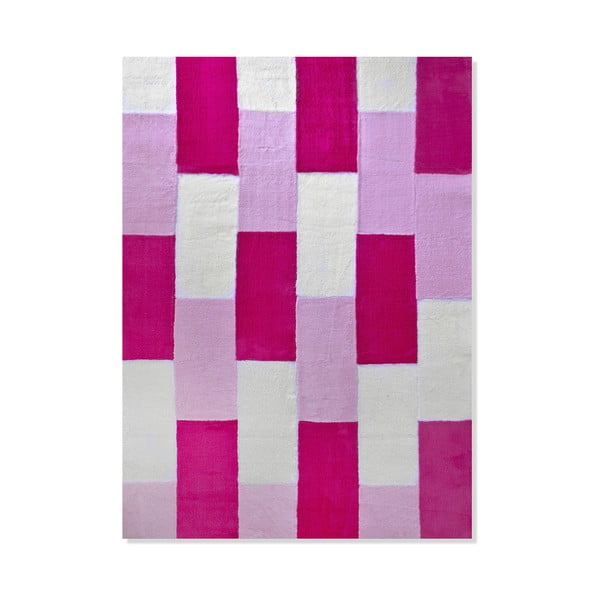 Dětský koberec Mavis Pink Geometry, 120x180 cm