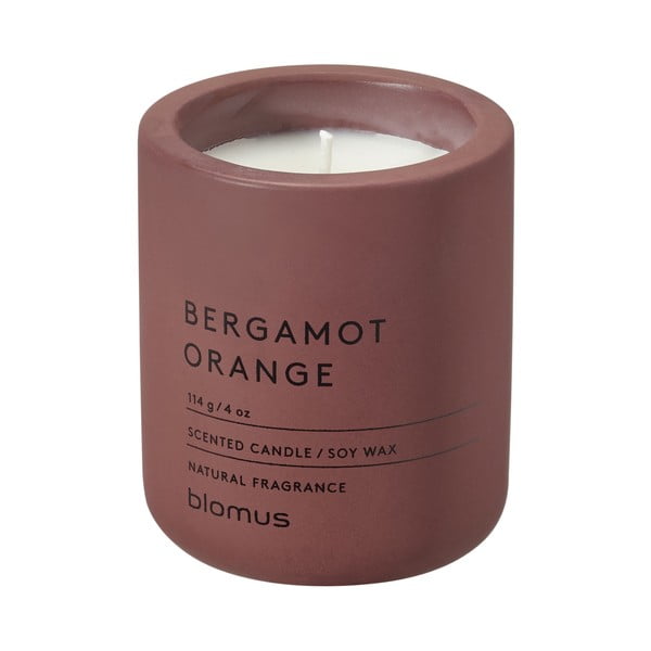 Lõhnastatud sojaküünal, põlemisaeg 24 h Fraga: Bergamot Orange - Blomus