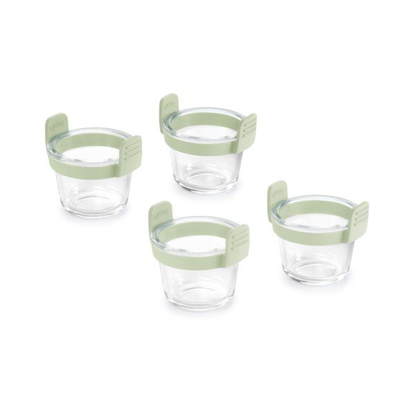 Klaasist küpsetusvormid 4tk komplektis ø 9,5 cm - Lékué