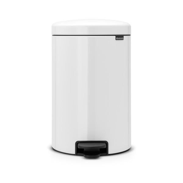 Valge terasest prügikast 20 l NewIcon - Brabantia-image-3
