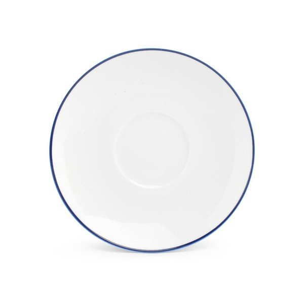 Valge portselanist alustass ø 14,5 cm Basic White - BonBistro