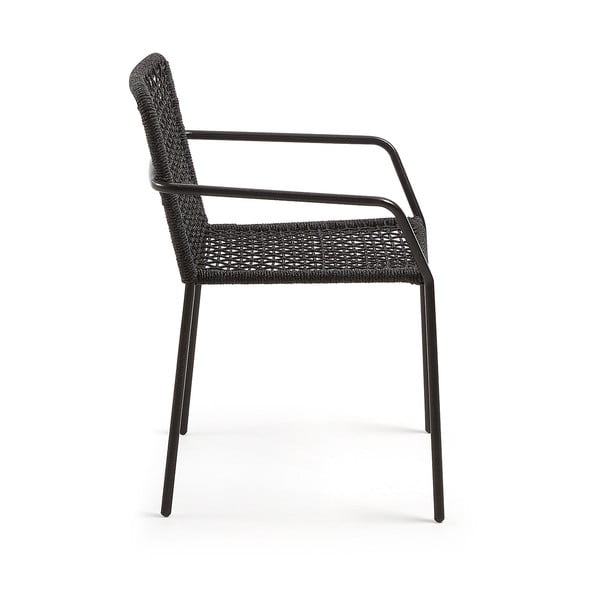 Must teraskonstruktsiooniga aiatool Bomer Boomer - Kave Home-image-2